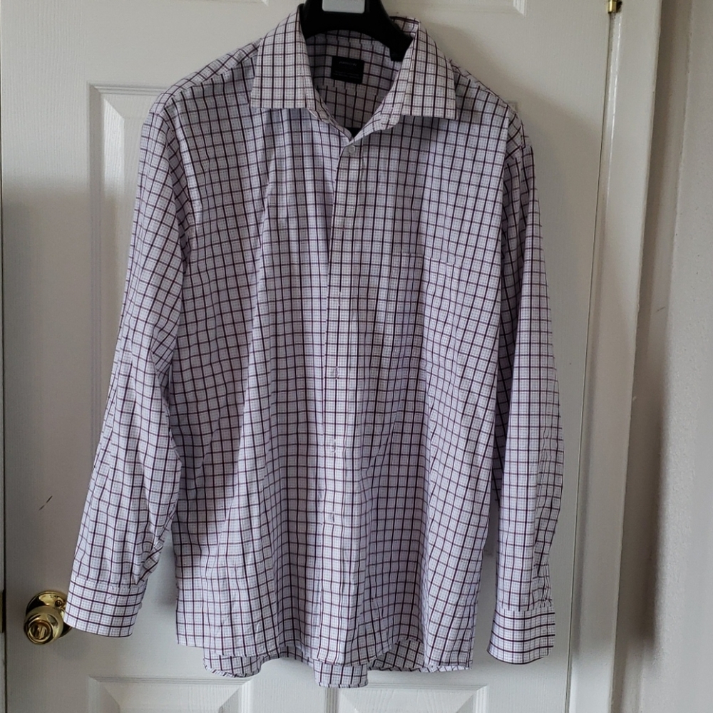 Arrow wrinkle free regular fit dress shirt